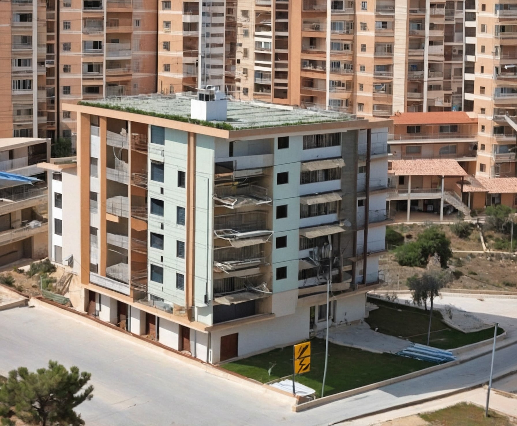 Instalación eléctrica integral en complejo residencial